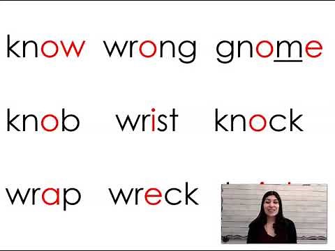 Silent Letters: wr, kn, gn Phonics Lesson Day 2