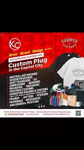 My Cousin @_keshycustoms_ is into Branding , Design and Printing... . Do you have a party or any event and want to make memories? gifting your guests a customized branded item of yours is an awesome way to go! 👌 If you are Searching for a Sure plug for Branding and Customizing, and printing @_keshycustoms_ Got you Covered!!! you get all the above services (also in flyer) done with ease and utmost professionalism. 🔥 Generally into customizing & printing. 🔥 Making of Custom T-shirt designs (you