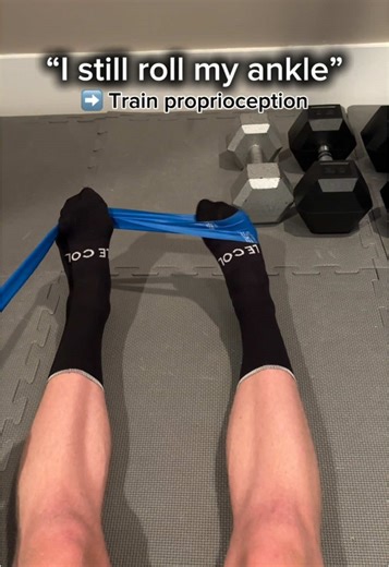 Ankle drills for proprioception: 1. SL ball toss unsteady surfaces: Start with the working leg forward to mimic foot strike position. Build up the arch of your foot and maintain a slight knee bend. Throwing the ball outside your base of support to challenge reactive stability. 2. Lateral hops: The goal is to land with your body stacked over your foot, and to control the varus/ valgus forces placed through the subtalor joint prior to increasing speed or distance of the hops. Start on the wall, pr