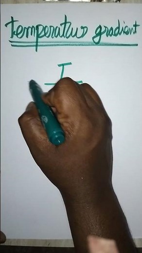 temperature gradient