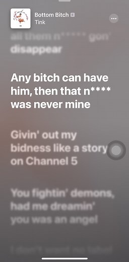 #lyrics #music #musiclife #fyp #foryoupage #viral #foryoupage #musicislife #songoftheday #bottombitcttink #tink