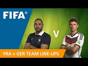 France v. Germany Team Line-ups EXCLUSIVE