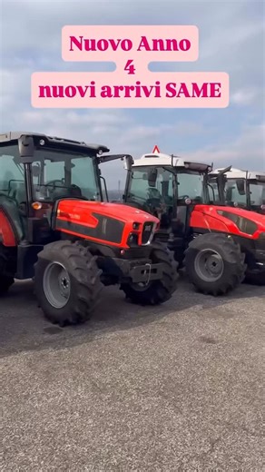 Gonzato Trissino on Instagram: "Nuovi arrivi 2026 @sametractorsitalia_official - Same Frutteto 70 Natural - Same Frutteto 105 GS - Same Explorer 125 GS Natural - Same Explorer 125 GS Natural"