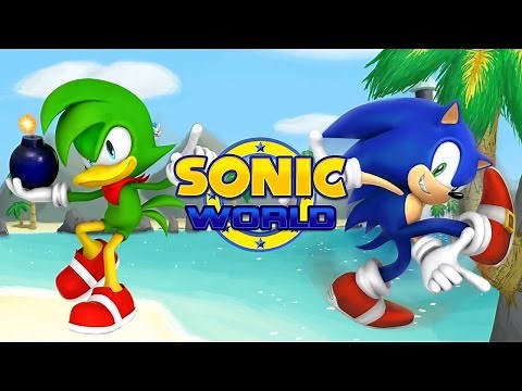 Sonic World: Emerald Coast + Sonic the Hedgehog & Bean the Dynamite Playthrough!