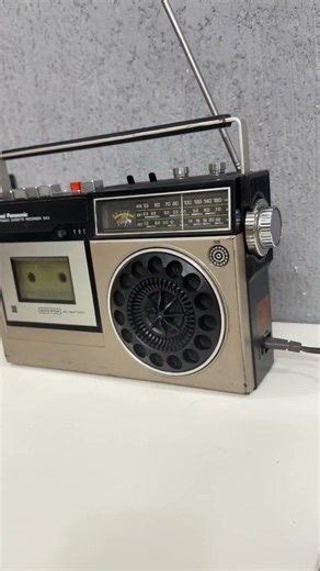 vintage Panasonic RX- 543 ads 3band radio cassette recorder, for sale +919023321435 #vintageradio