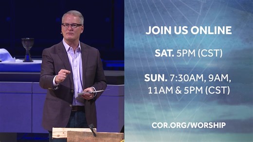 A hacksaw, to cut a 2x4? Join us this weekend in worship as we turn to what Paul said about the Holy Spirit and what his teaching has to do with a hacksaw cutting a 2x4. Paul mentions the Holy Spirit 98 times in his 13 letters. Theologian Clark Pinnock notes that Paul's entire theology crumbles without his theology of the Spirit. The Spirit is the key to experiencing God's joy and peace. Invite a friend and join us for worship. Here's a preview: | Adam Hamilton
