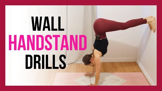 🤸‍♂️ Handstand Tutorial - L-Shape Exercise Using a Wall