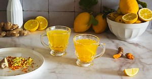 Té de cúrcuma, jengibre y limón • Nómadas Gourmet