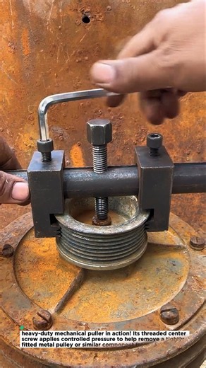 This Powerful Puller Tool Removes Stuck Metal Parts! Ingenious Mechanical Tool #workshoptools