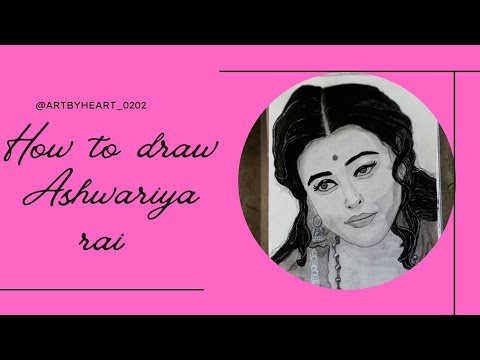 ✏️ How to draw Aishwarya Rai From Devdas | Aishwarya Rai ki Drawing kaise Banaen 🎨