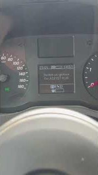 Mercedes Sprinter W907 Service Reset! 🔧 #shorts