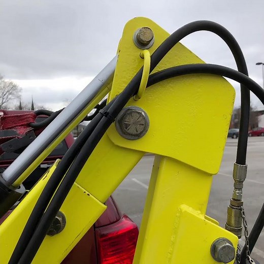 MyDiggerToo Backhoe Mounts to Any Pick-Up Truck