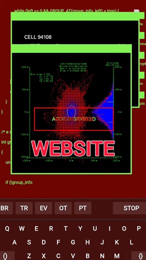 WARNING ⚠️ This Website Looks Like It’s Hacking Your Phone 😳 #shorts #hacking #hacker #coding #tech