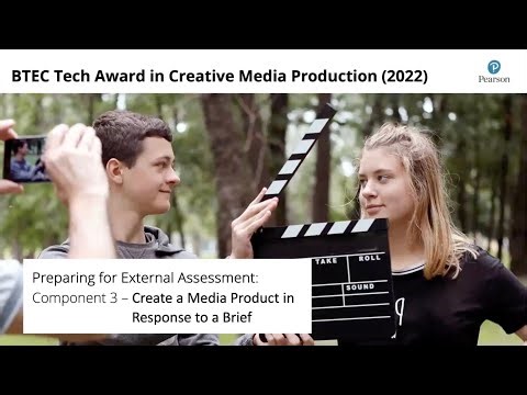 BTEC Tech Award (2022) Creative Media Production- Preparing for External Assessment