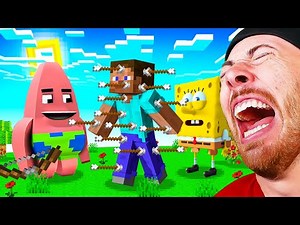 The Funniest Spongebob Minecraft Animations
