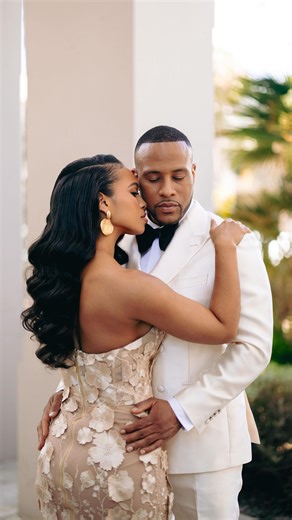 GLAMbyMaame | Bridal & Event Hair Expert ✨ on Instagram: "I loved how @maria.castillo.franklin glam clip ins turned out for her engagement shoot, so I decided to style mine! I mix two different clip in textures and I honestly do not even know why it works so well but it just does. Brazilian Kinky Straight for fullness and Cambodian Natural Wavy for soft definition and movement. The blend melts into my natural hair and gives me that thick, rich, luxury finish without looking like extensions. Thes