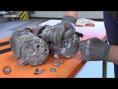 Replacing the air conditioning compressor - Skoda Octavia [TUTORIAL]