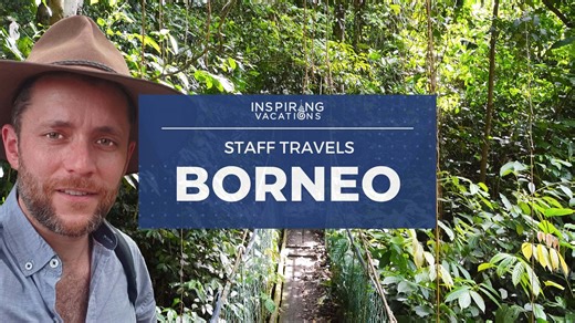 James, our Head of Operations, has just returned from our "10 Day Best of Borneo" fully escorted small group tour! Watch the video to hear his top 3 highlights including some of the incredible wildlife on offer. 🐢 🦧 🐒 Book your spot from only $2,999 per person with flights included via the following link: https://hubs.li/Q01nKZLm0 | Inspiring Vacations
