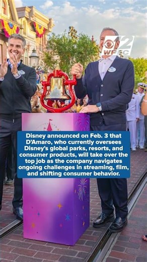 Disney taps theme parks chief Josh D'Amaro as next CEO to succeed Bob Iger