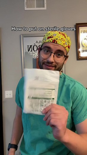 Proper Technique for Putting on Sterile Gloves in Nursing