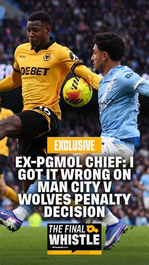 💥 Ex-PGMOL chief: I've looked at Man City v Wolves penalty decision again and CHANGED my mind - here's why | Football Insider