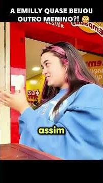 A EMILLY QUASE BEIJOU OUTRO MENINO! 😳 #leozinho077 #dosrosas # #emillyvickof