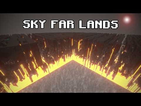 Exploring the Sky Far Lands in Minecraft 1.21