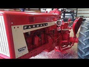 Farmall 706 pretty much done