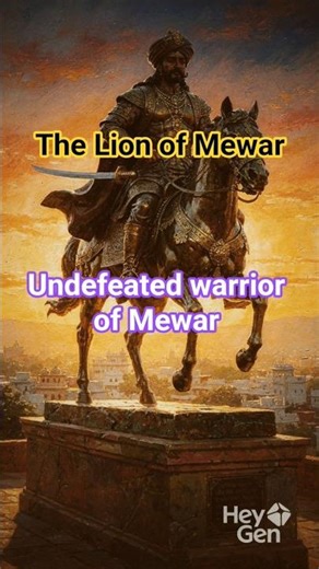 #Maharana Pratap Singh-Undefeated warrior of Mewar #The Lion of Mewar#Trending shorts#Viral shorts#