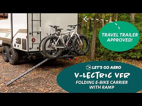VFR: The Heavy Duty ebike Carrier with an Easy Load Ramp from Lets Go Aero
