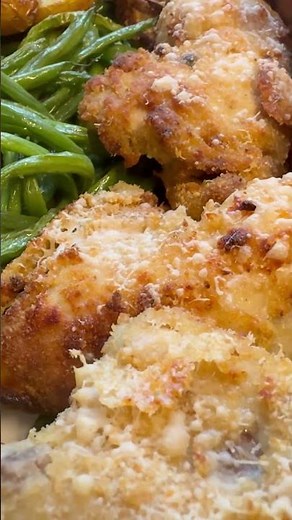 Crispy Parmesan Chicken 🍗 Easy Air Fryer Recipe