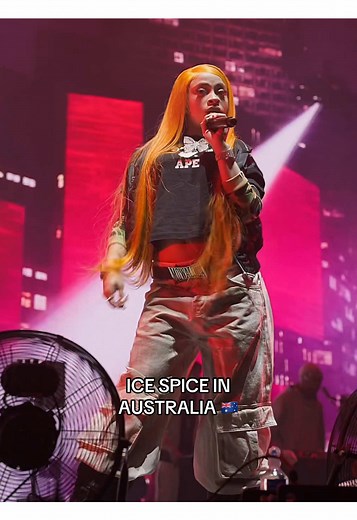 Ice Spice Rocks Beyond The Valley in Australia