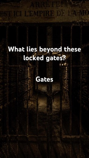 What lies beyond these pocked gates? #facts #unearthedsecrets #scary #mysteryinside #history