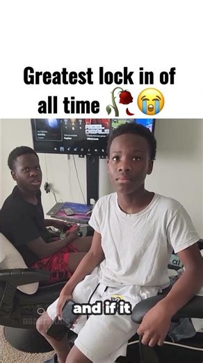 Bro had the greatest lock in 😭