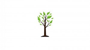 「白い背景に単純なアニメーションの木の成長イラスト」の動画素材（ロイヤリティフリー）1104561979 | Shutterstock