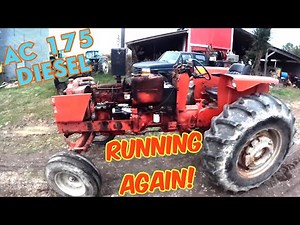 RUNNING AGAIN!!! Allis Chalmers 175 Diesel back together