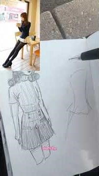 how i draw poses from reference ✨ #artstyle #artreference #sketchbook #drawwithme #pencilsketch