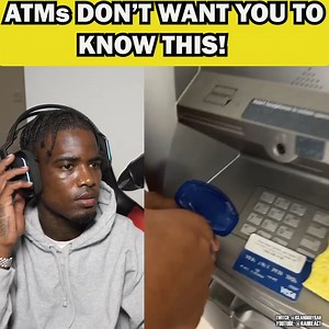 11M views · 90K reactions | ATMs DON'T WANT YOU TO KNOW THIS! | Realislandboyrahh | Facebook