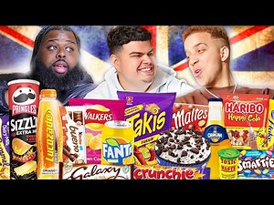 American Gamers Try BRITISH Snacks for the First Time