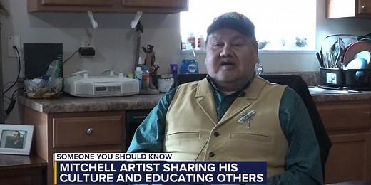 Someone You Should Know: Mitchell artist sharing his culture and educating others