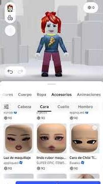 cómo aser un Avatar en Roblox sin Robux😊