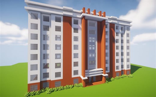 Mine现代城市-31 现代橙白公寓
