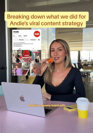 Andie viral content strategy breakdown