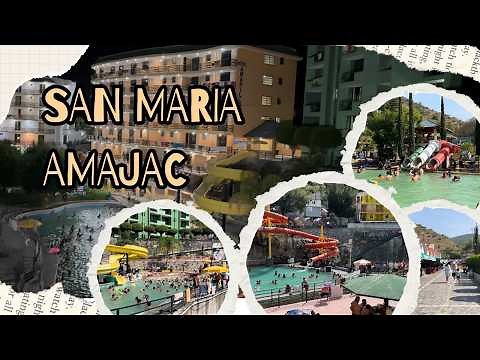 BALNEARIO SANTA MARÍA AMAJAC | HIDALGO: Aguas Termales, Toboganes y Diversión en un Paraíso Natural