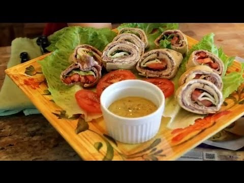 Roast Beef Pinwheels with Tortillas : Roast Beef Recipes