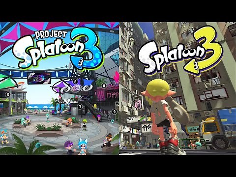 Splatoon 3 vs. Project Splatoon 3...