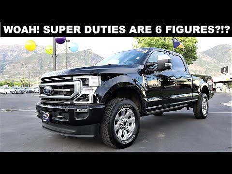 2022 Ford F-350 Platinum: Ford Super Duty Prices Have Gone To The Moon!