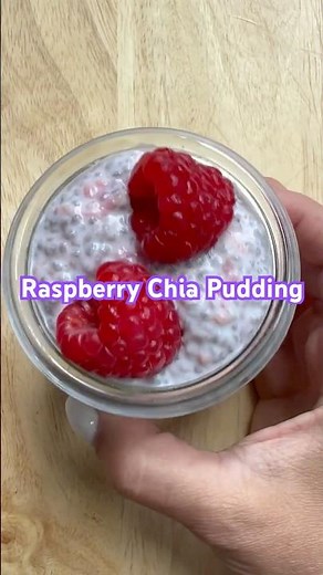 Raspberry Chia Pudding