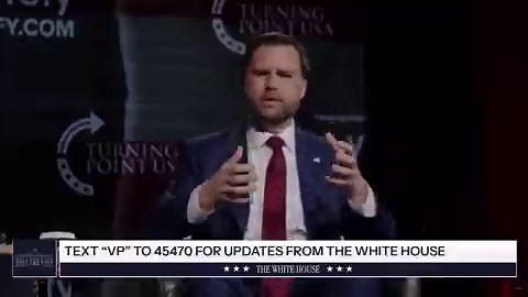 Here's J.D. Vance firing back at a heckler who alleged the Trump administration is killing and bombing children in Gaza. 👀