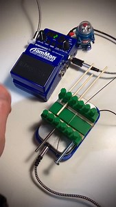 Looping fun with my noisebox and the Digitech Jamman Solo XT. It’s a great little looper that is better than the well known Boss Loop Station in my opinion because it has more memory. I make these noiseboxes for sale (link in my bio). I’ve designed the attachments that slip onto the tin, allowing the user a great deal of customisation • • • • #experimentalmusic #digitech #soundscape #looping #drumloop #percussion #musicbox #dawless #guitareffects #sounddesign #noisemusic | Robotmammal